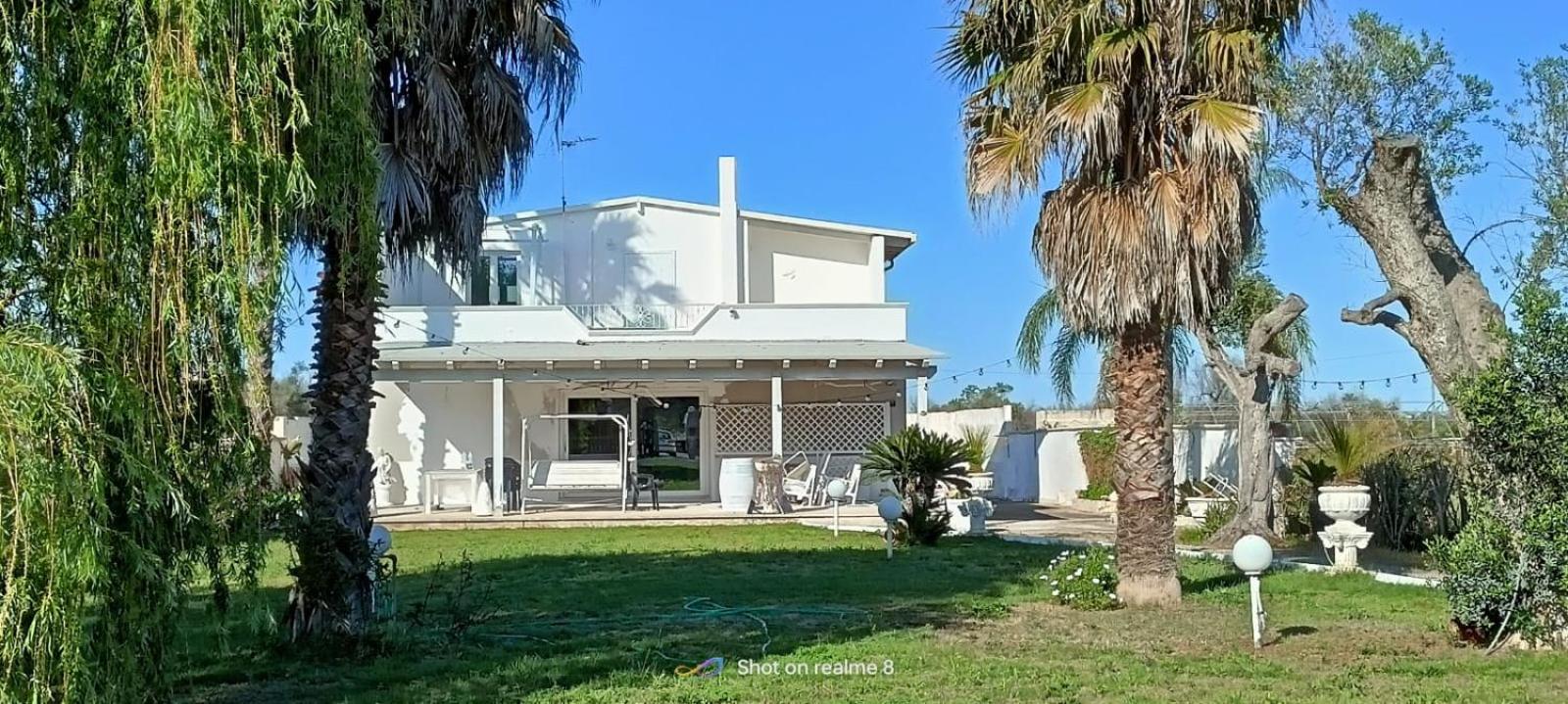 Villa Delle Stelle Con Piscina Leverano Bagian luar foto